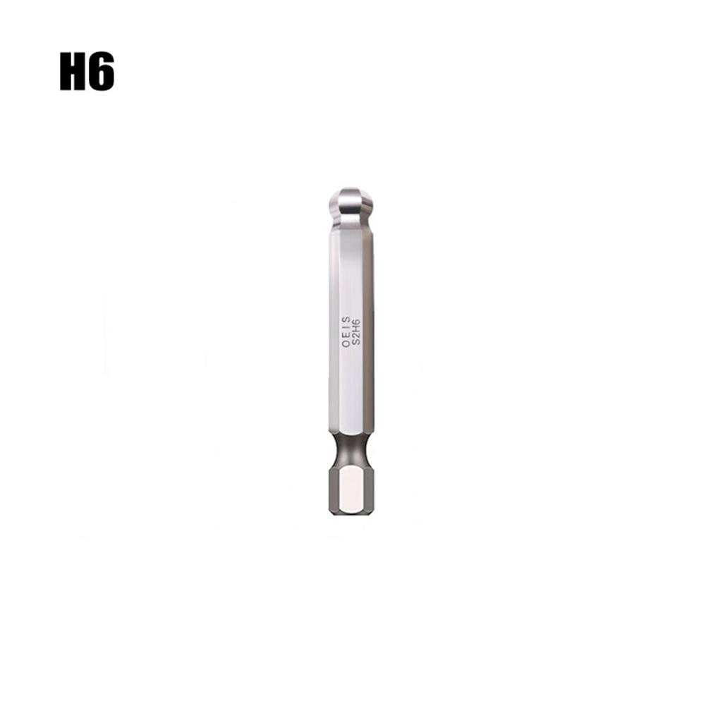 Шаровой наконечник из легированной стали с шестигранной головкой легко всасывает винты