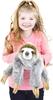VIAHART Tiger Tale Toys Плюшевая игрушка Ленивец, Реалистичная, 30 см, Большое животное-питомец [Официальный японский продукт]
