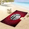 Bologna FC 1909 Печатное пляжное полотенце, Большое мягкое быстросохнущее полотенце для пляжа, кемпинга, плавания