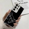 Чехол для телефона French Bulldog Black Design Ударопрочный для Samsung Galaxy S26 Edge S25 Ultra S24 FE S23 Plus S21 Чехол Защита от падения Fund