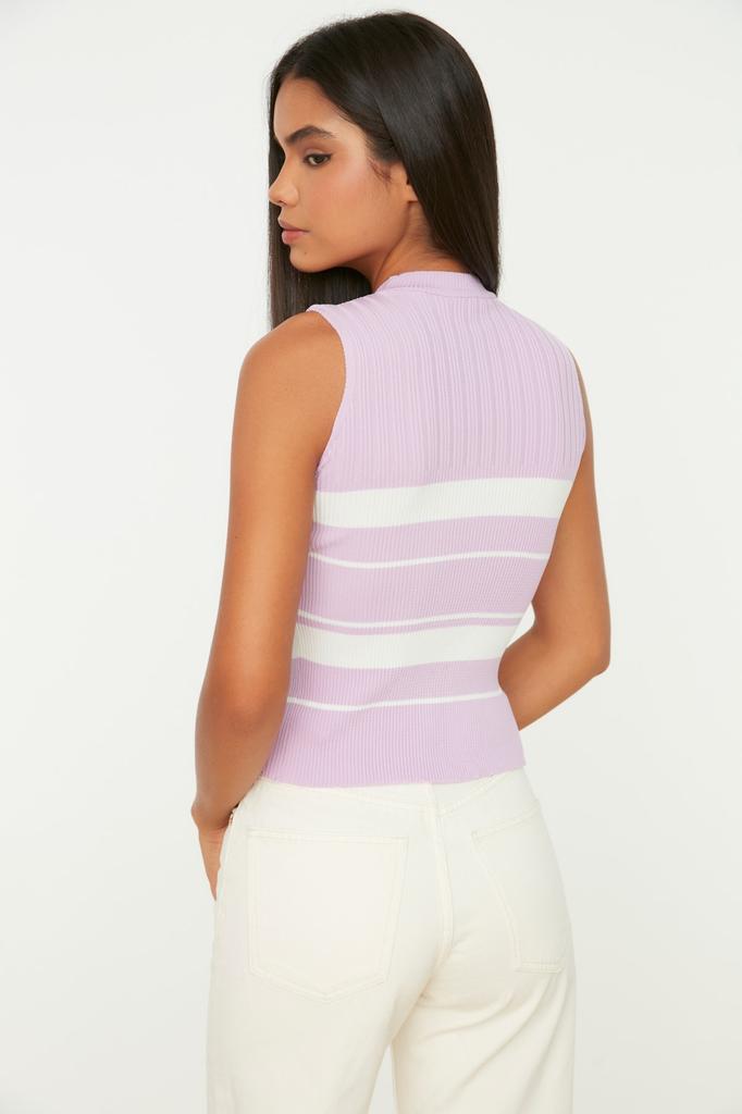 Women's Fashion New Blouse Mint Crew Neck Knitwear Knitwear Blouse