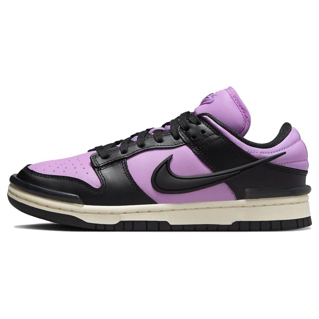 Nike Женские кроссовки Dunk Low Twist Black Rush Fuchsia Pink Coconut-Milk DZ2794-500