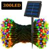5M-32M LED Solar String Lights 300LED 8 Modes Solar Powered Xmas Outdoor Lights Waterproof Starry Christmas Fairy Lights