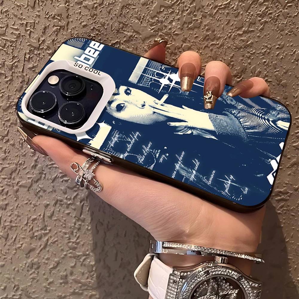 Rock Singer B-Beabadoobee Phone Cover For IPhone 16 15 14 13 12 11 17 Pro Max Plus Color Silver Shell