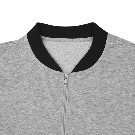 Мужская куртка Slim Fit с длинным рукавом на молнии, однотонная, весна-осень, повседневная бейсбольная форма, куртка для занятий спортом, повседневная одежда