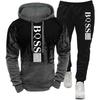 Men's Hoodies for Men Clothing Splash Ink Sweatshirt Suit Man Tracksuit Pant Sets New In Hoodies & Sweatshirts Sports Suits Set