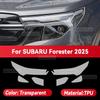 For SUBARU FORESTER 2025 Car Headlight Protective Cover Film Front Light Transparent TPU Anti-scratch Headlamp