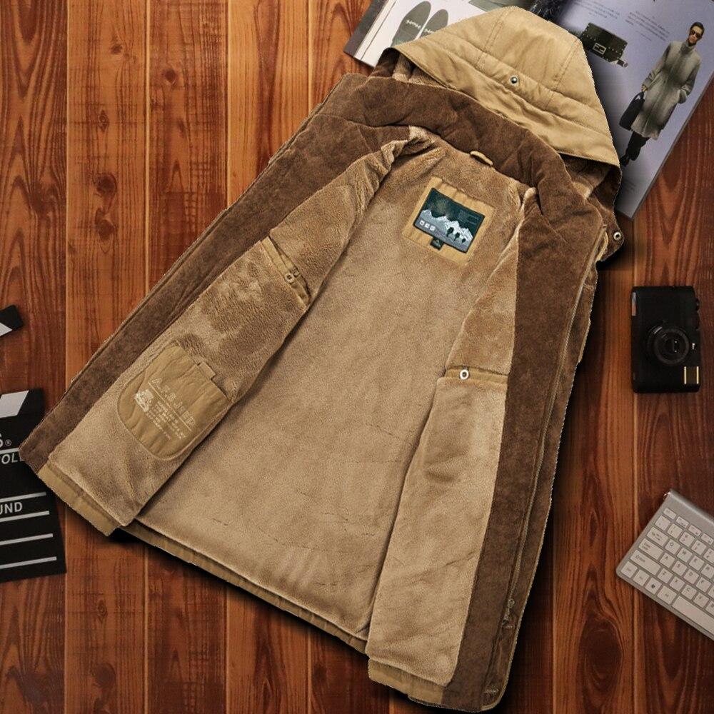 Winter Jacket Men Thicken Hooded Parka Military Jacket Winter Cold Weather Keep Warm Overcoat Men Plus Size 7xl