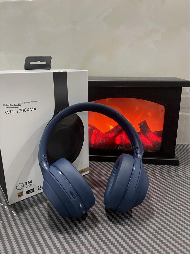 Беспроводные наушники с шумоподавлением over-ear Bluetooth XM4 для устройств Sony, Android, Apple