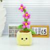 Lifelike Plush Flower Pot Plant Soft Toy Apply Children Gift And Room Decoration