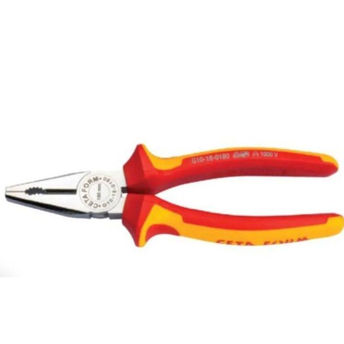 Pince universelle VDE 1000V poignée DUOTECH L.180mm