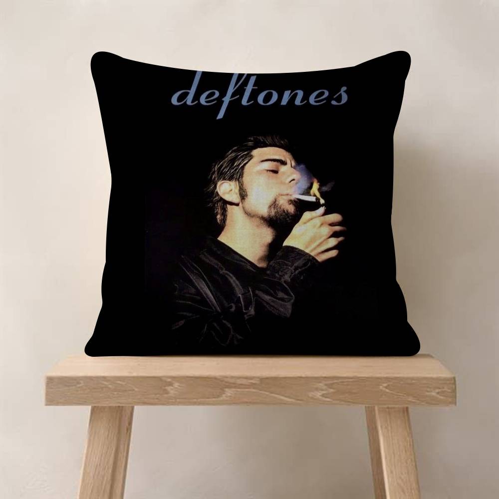 Band album DDeftones COOL  pillow cover sofa cushion cover home room decoration children gift