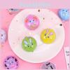 Cartoon Rabbit Chick Plastic Semi Circle Mini Animal Car Toy Parent Play Child