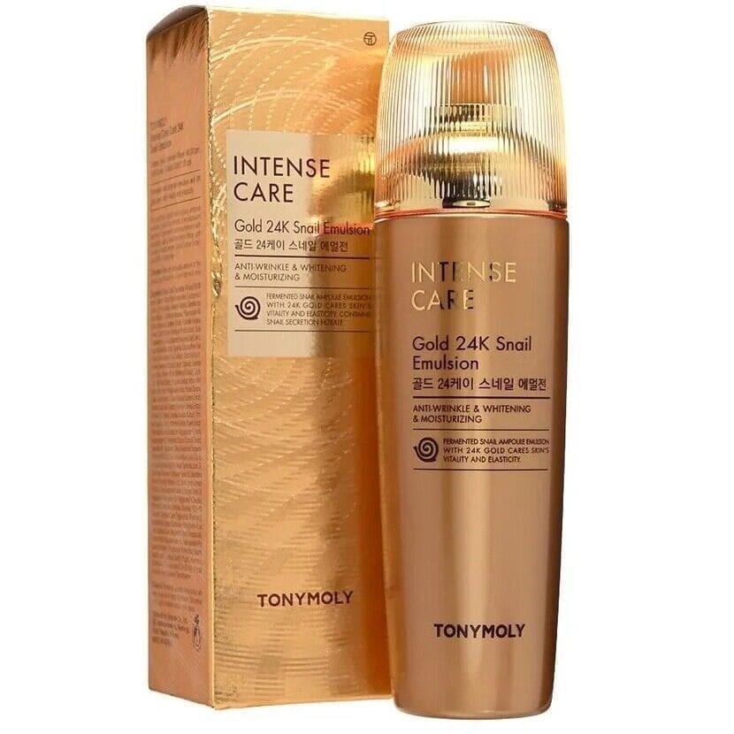 Tonymoly Intense Care Gold 24K Улиточная эмульсия 140мл