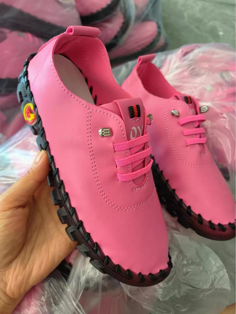 Женские повседневные туфли на мягкой подошве 2024 года, осень - большой размер