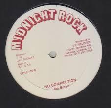 12-дюймовая пластинка LITTLE JOHN JIM BROWN No Gambling No Competition VPRD129 Midnight Rock US Reggae Ska Dub Б/у