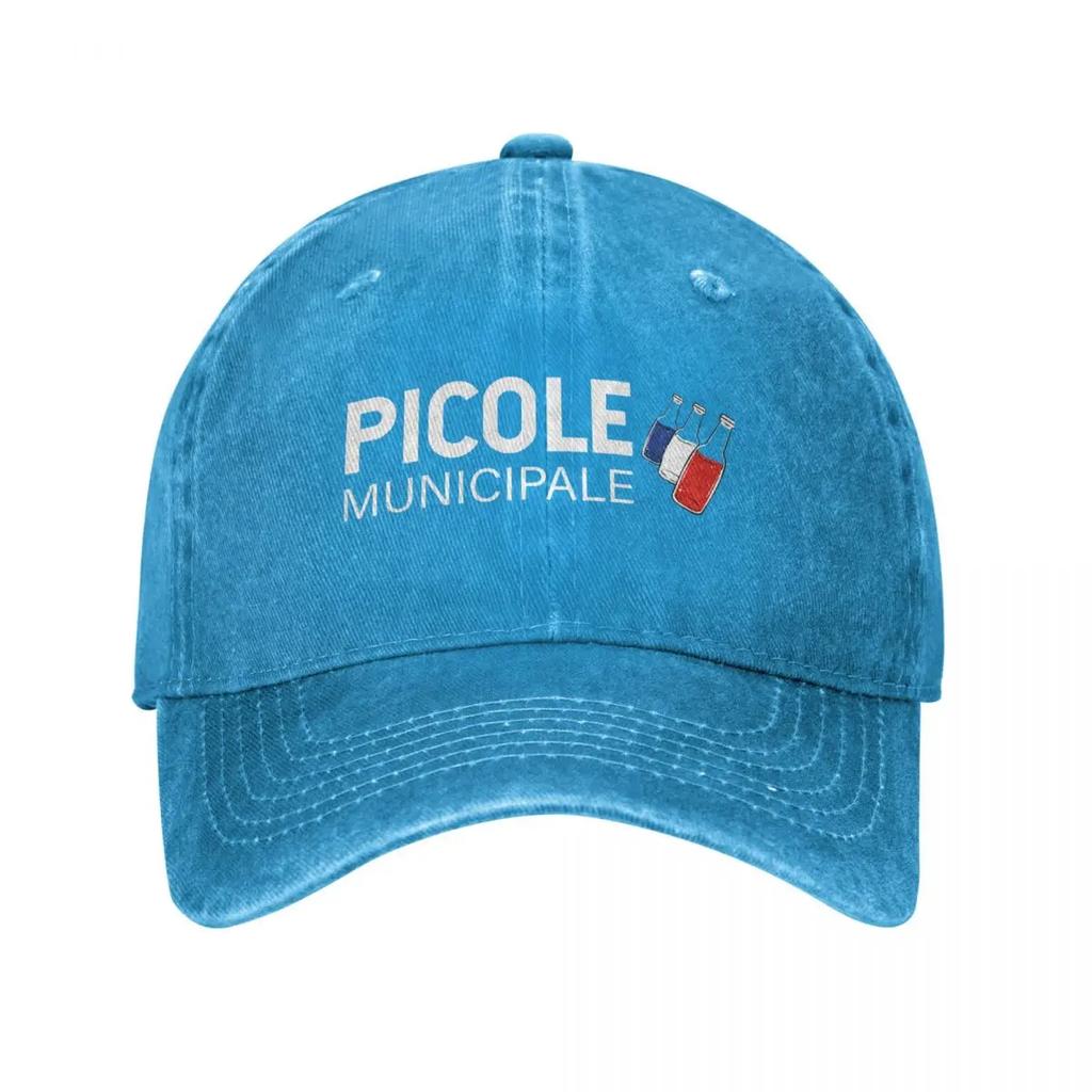Picole Nationale Национальные бейсболки Модная потертая джинсовая кепка-снэпбек Мужская Женская Уличная Летняя Кепка