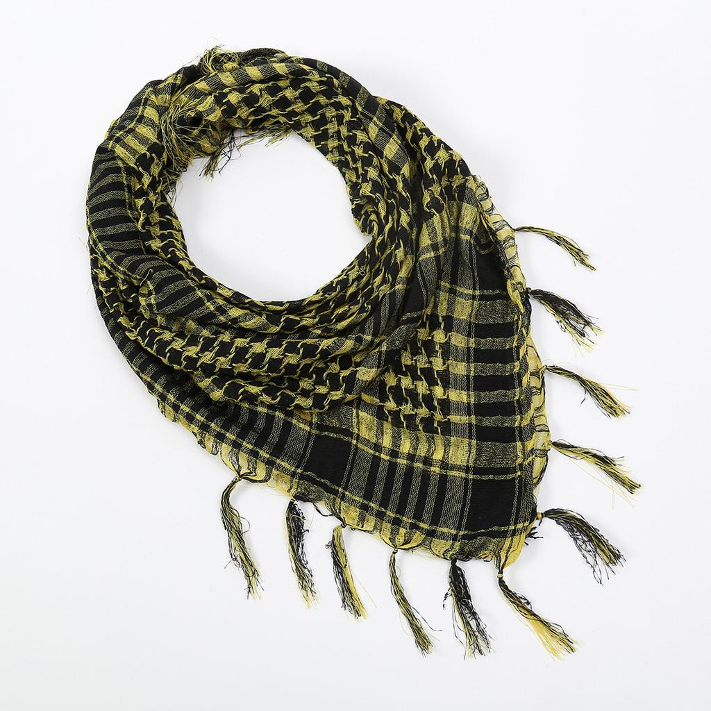 Спорт На открытом воздухе Арабская бандана Военный тактический шарф Многофункциональный Ветрозащитный Пескозащитный Теплый гейтор для шеи Головной платок