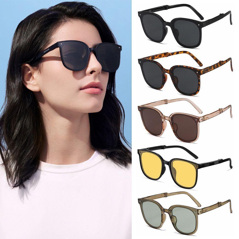 Driver Shades Foldable Sunglasses Easy Carry Goggles Fashion Folding Sun Glasses for Women & Men