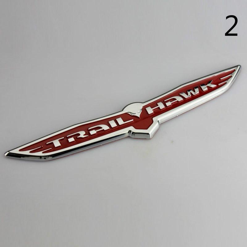 JE + P Wrangler Автомобильный Металл 3D Red Eagle Автомобильные наклейки Автомобильные наклейки с алфавитом украшения автомобиля