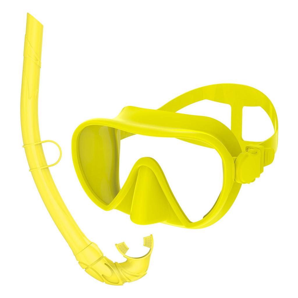 Snorkeling Diving Kit Silicone Large Frame Diving Mask