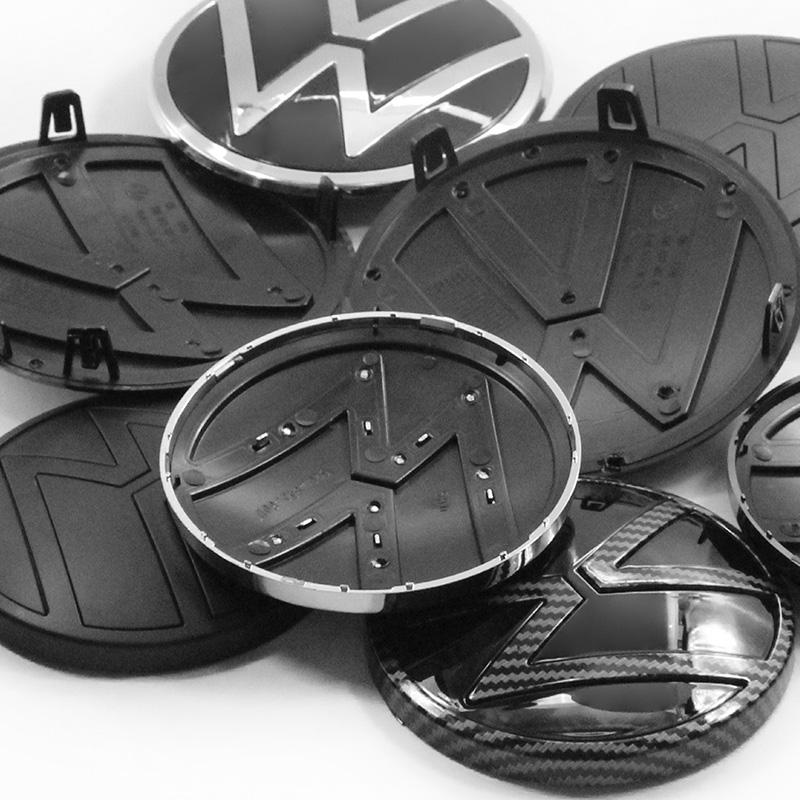 Для VOLKSWAGEN 1 шт. 139 мм 110 мм VW Автомобильный Логотип Шильдик Капот Передний и Задний Значок Хвоста Задние Наклейки Значка Для Volkswagen Polo 2019-20