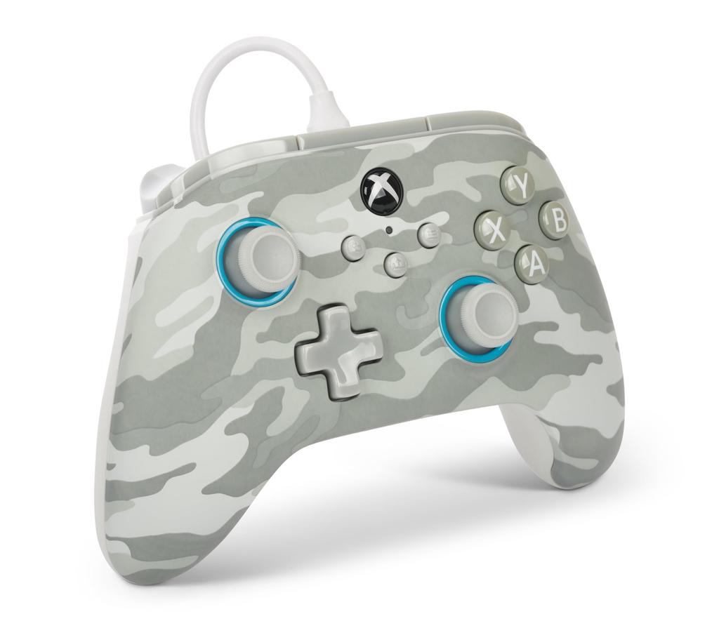 Год PowerA Advantage Проводной контроллер для Xbox Series Arctic Camo Функция двойной вибрации для Xbox Series PC Windows [2 Гарантия] XS - XS 10/11