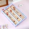 Cartoon Cute Capybara Ruler Straightedge Protractor Multifunctional Portable Measuring Tools Students School Office Supplies