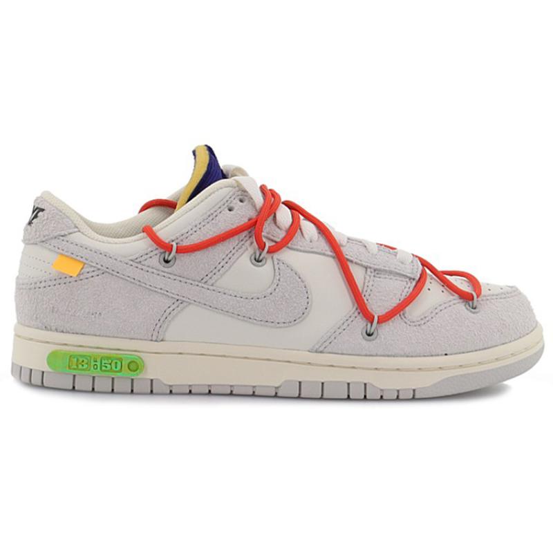 Nike Dunk Low Off White Lot 13 Skate Shoes Sneakers DJ0950-110