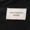 URBAN RESEARCH DOORS Льняная смесь V-образный вырез юбка-джемпер M черный цельный женский б/у