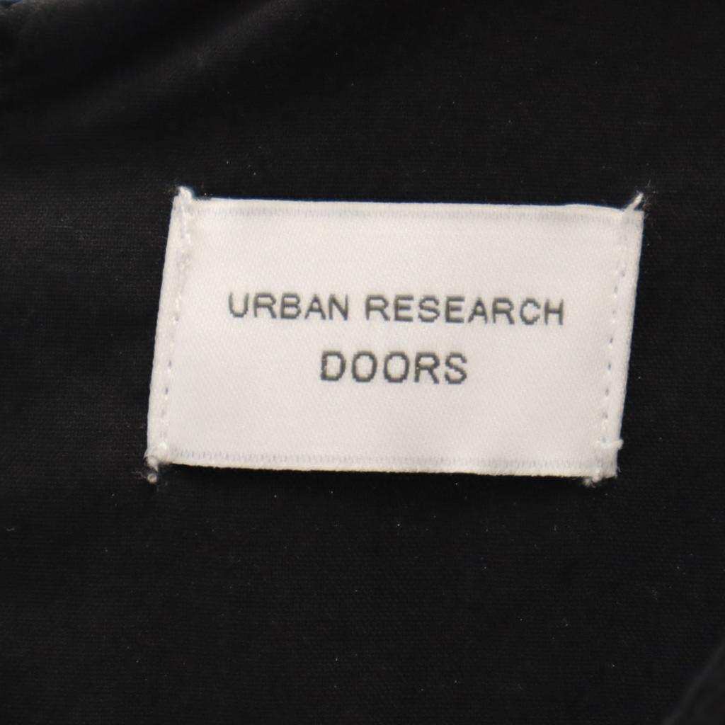 URBAN RESEARCH DOORS Льняная смесь V-образный вырез юбка-джемпер M черный цельный женский б/у