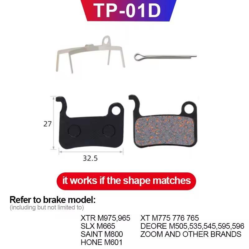 Колодки гидравлических дисковых тормозов для горного велосипеда для b01s SHIMANO SRAM AVID HAYES Magura ZOOM Велосипедные запчасти Полуметаллические тормозные колодки
