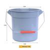 Круглое мерное ведро для воды CHAOBAO B-100B