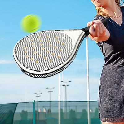 Ракетка для падл-тенниса на открытом воздухе, ракетка для пляжного падл-тенниса для мощности и ловкости с сердечником из пены EVA