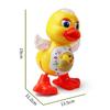 Musical Dancing Duck Toy, Singing and Light Up Duck Toy for Kids, Battery Operated Toddler Toy