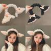 Plush Sheep Ears Headband Fancy Props Plush Hairband Fashion Headwear  Costume Party
