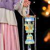 Spring Festival DIY Lantern Kit Chinese Traditional Handheld Lucky Lantern with Tassel And Ribbon Decor for Lunar New Year Wedding Birthday Decoration