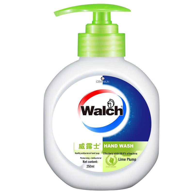 Walch Lime Foaming Antibacterial Hand Wash 3x250ml with Towel