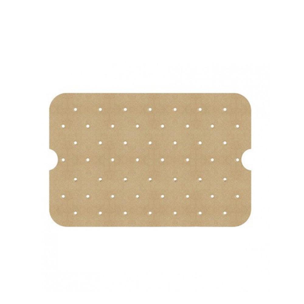 100 Piece Oil Absorbing Air Fryer Baking Paper Perforated Air Fryer Liner Cake