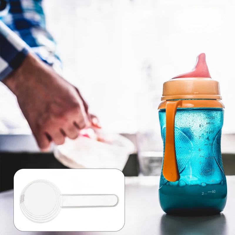 1 шт. градуированная мерная ложка с плоским дном из прозрачного пластика, индивидуально упакованная для точного измерения