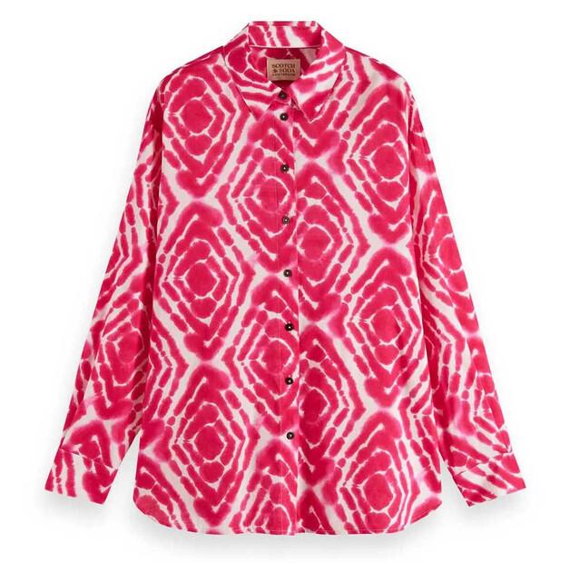Scotch & Soda Oversized рубашка с длинным рукавом