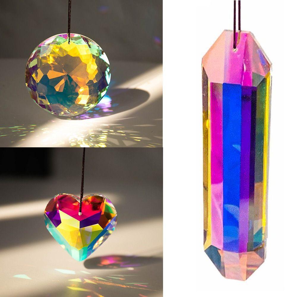 Освещение Suncatcher Prism Подвесной светильник Подвесные кристаллы Подвесной светильник Crystal Garden