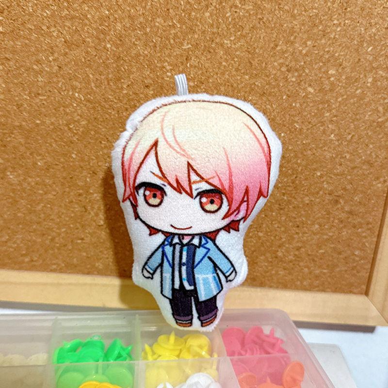 Game AKIYAMA MIZUKI Kusanagi Nene Kamishiro Rui Cosplay Keychain Plush Pendant Keyring Key Chain Bag Ornaments Accessories Gift