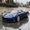 1:18 Pagani Huayra Roadster Итальянский Роскошный Гиперкар Металлический Литой Модель Автомобиля Звук и Свет Машинка с Инерционным Механизмом Подарок на День Рождения Другу