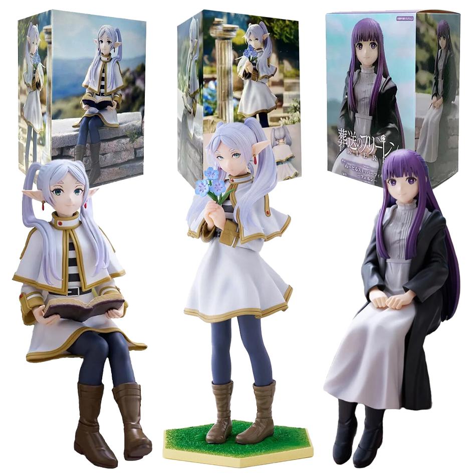 14 см Фигурка Аниме Девочки Sousou No Frieren Коллекционная Модель Игрушка Стопор для Лапши Фрирен за Пределом Путешествия