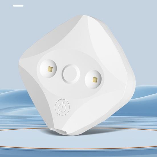 Self-Adhesive Toilet Bowl Cleaner with UV Light Easy Installation Rechargeable Motion Sensor Activated Toilet Lid Light