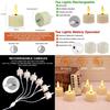 Rechargeable Flameless Flickering Candles LED Tealights 12/24-Pack with Remote & Timer Battery Operated for Christmas Home Decor