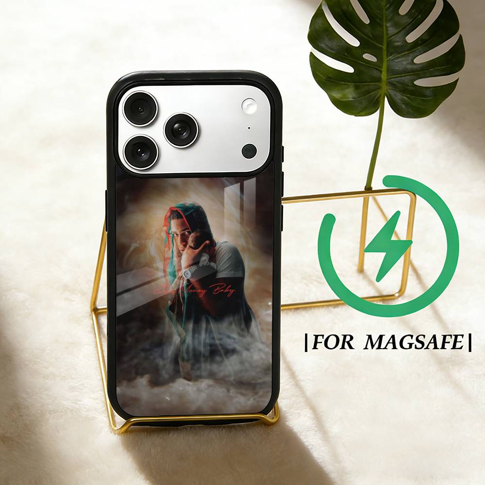 M-Myke Towers Ganga Phone Case For iPhone 17,16,15,14,13,12,Plus,Pro,Max for Magsafe Magnetic Wireless Charging