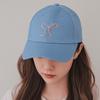 Cotton Bow Embroidered Hat Korean Style Women Peaked Cap Casual Bowknot Baseball Cap  for Girl