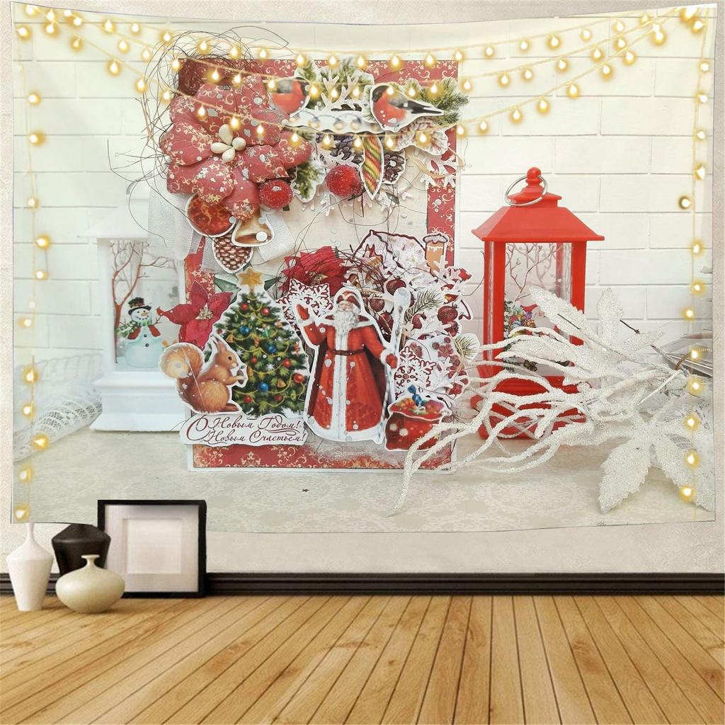 Snow Wall Hanging Tapestry Christmas Wall Hanging Tree Wall Hanging Gorgeous Christmas Tree Fireplace Gifts